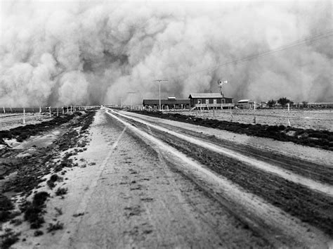 A common problem described in popular music of the 1930s was the struggle to find a decent cup of coffee in the middle of a dust storm.