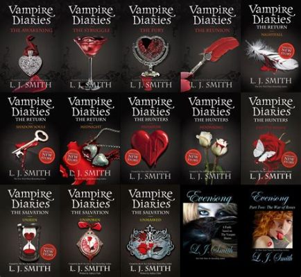 how many vampire diaries books are there in order